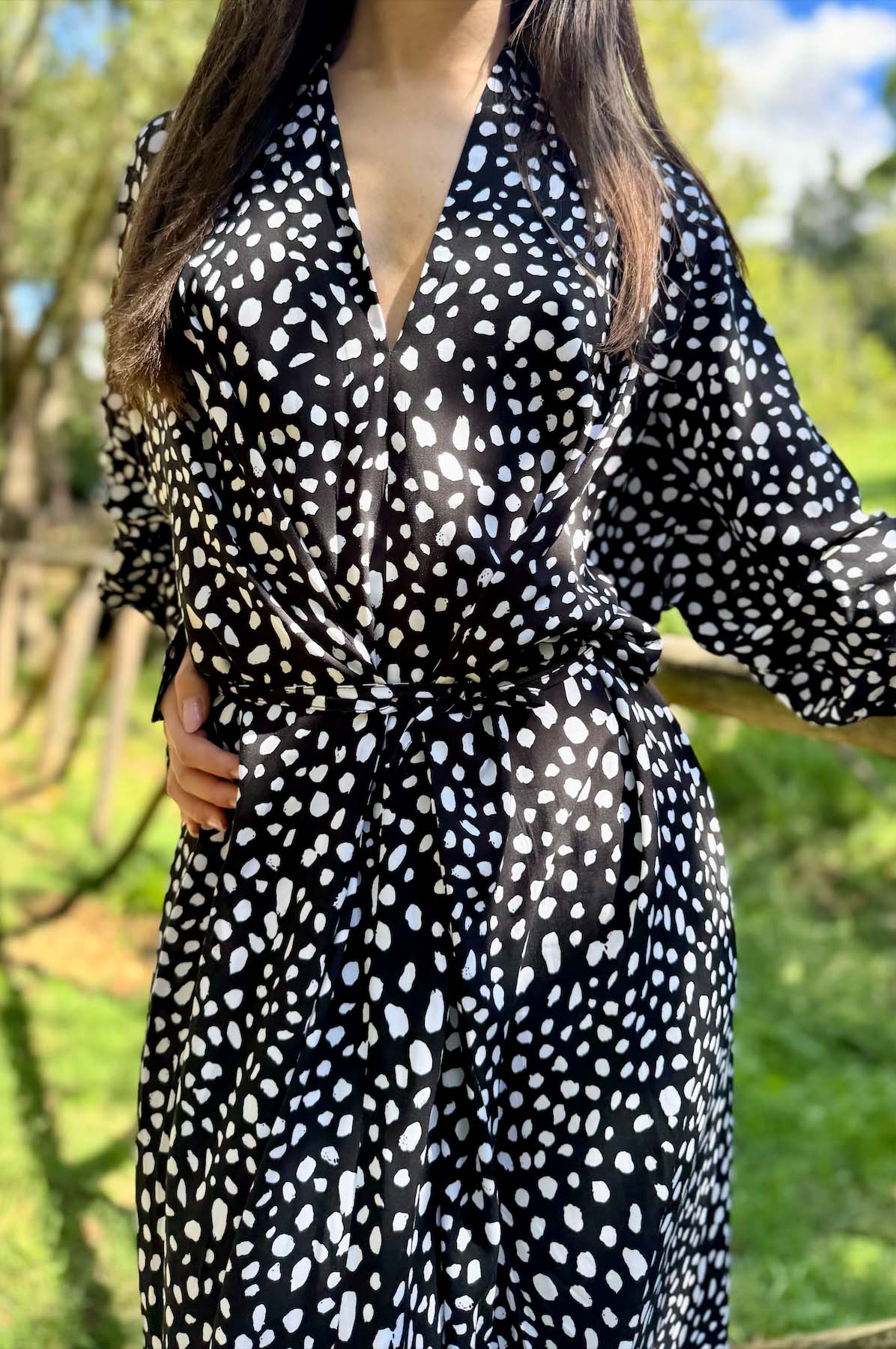 Abito Kimono Pois