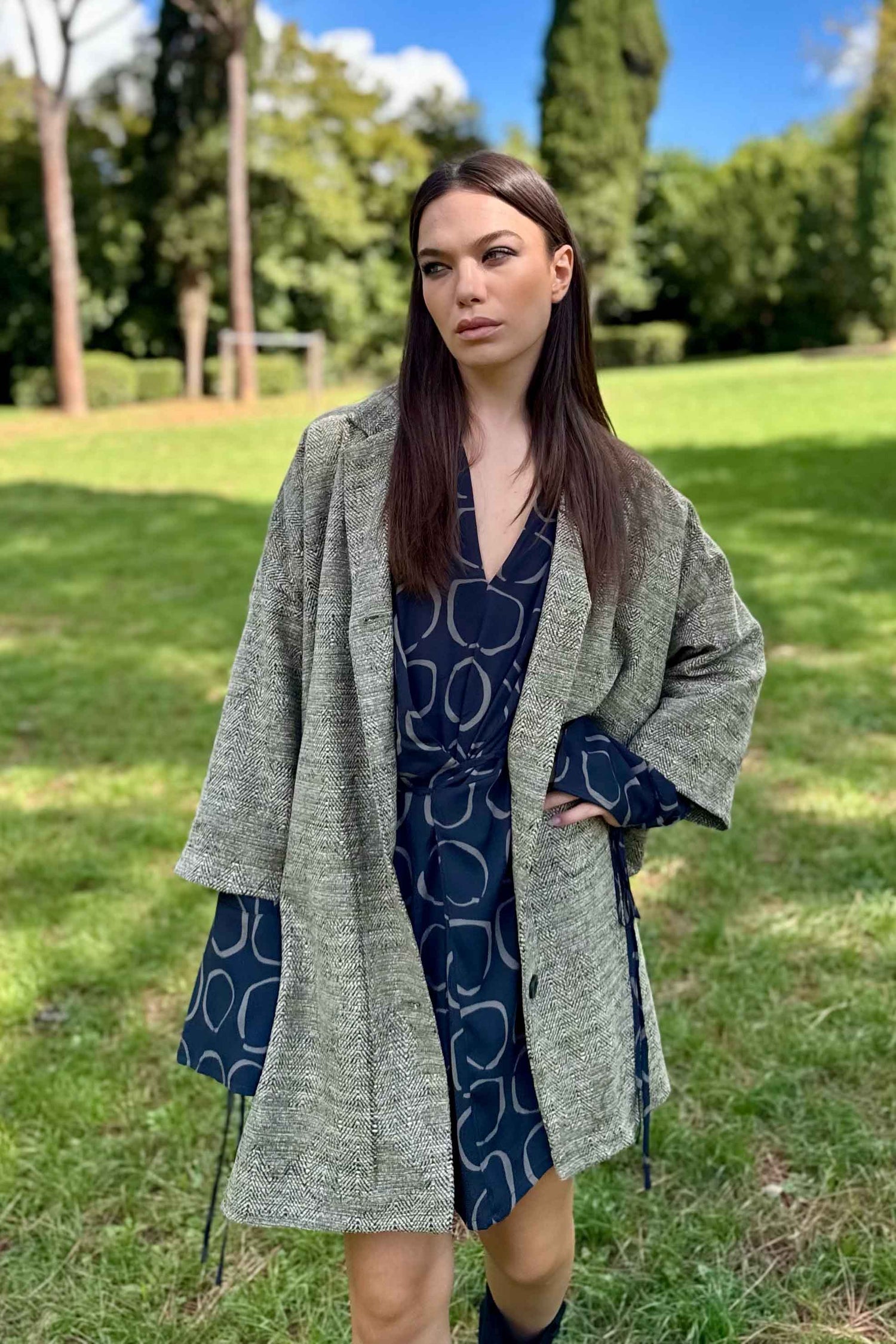 Giacca Kimono Lurex