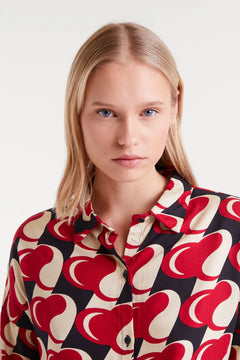 Maglietta con stampa Heart Attack