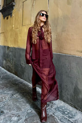 Blusa Pois trasparente