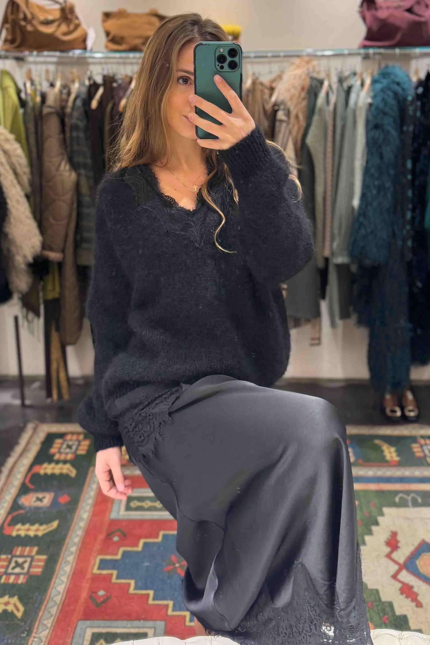 Canotta effetto raso