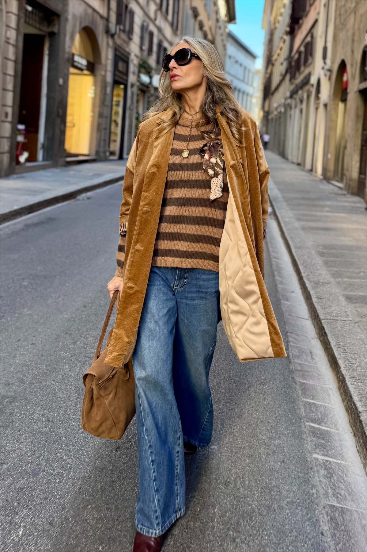 Giacca Kimono Velluto Imbottito