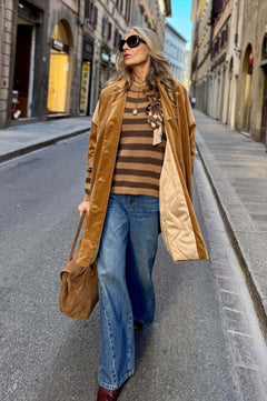 Giacca Kimono Velluto Imbottito