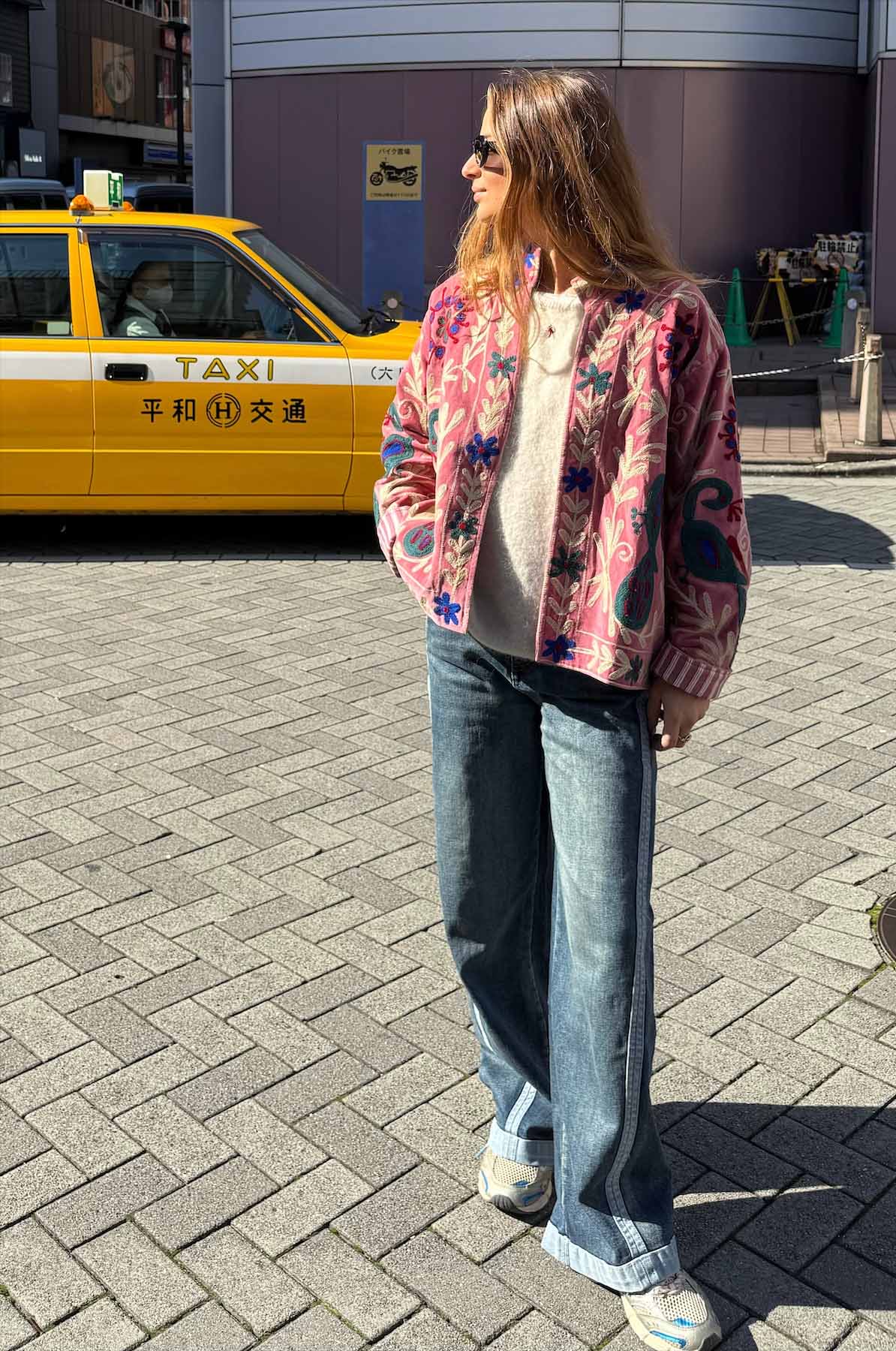 Giacca Ricamata in Velluto