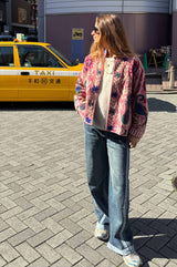 Giacca Ricamata in Velluto