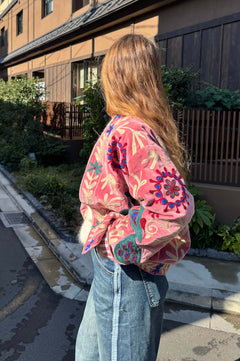 Giacca Ricamata in Velluto