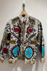 Giacca Ricamata in Velluto