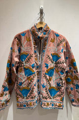 Giacca Ricamata in Velluto