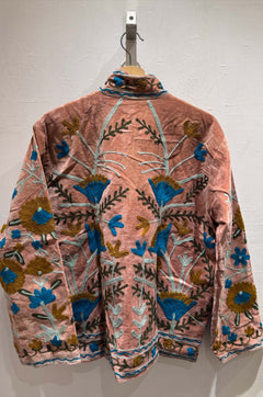 Giacca Ricamata in Velluto