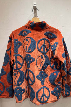 Giacca Ricamata in Velluto