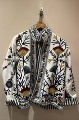 Giacca Ricamata in Velluto