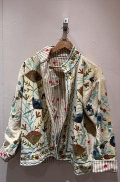 Giacca Ricamata in Velluto