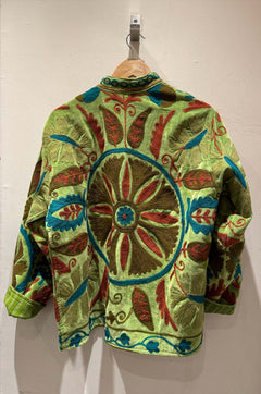 Giacca Ricamata in Velluto