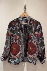 Giacca Ricamata in Velluto