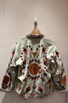 Giacca Ricamata in Velluto