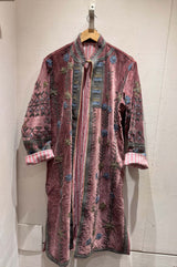 Giacca Lunga Ricamata