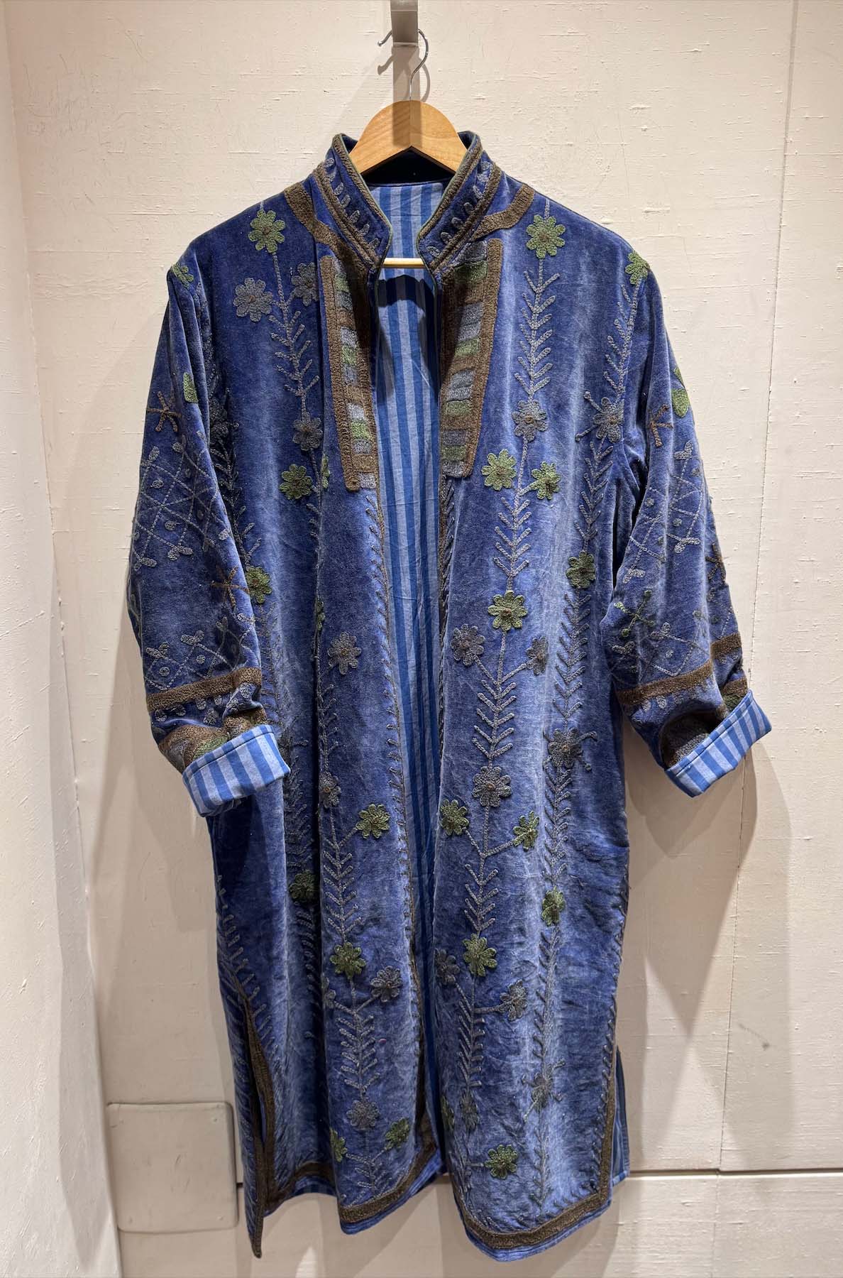 Giacca Lunga Ricamata