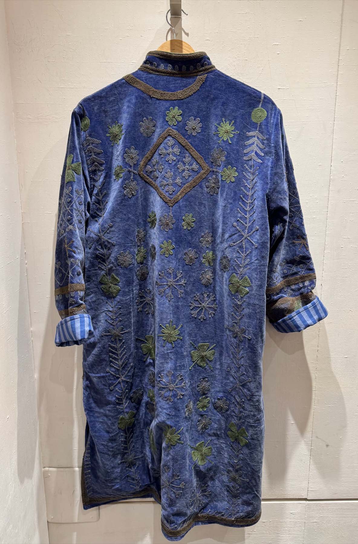 Giacca Lunga Ricamata