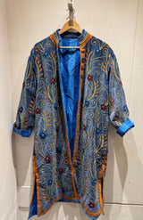 Giacca Lunga Ricamata