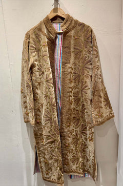 Giacca Lunga Ricamata