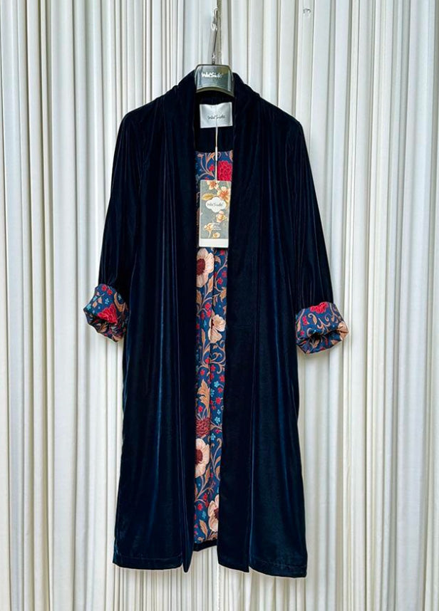 Kimono velluto lungo