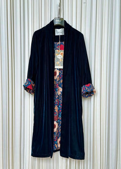 Kimono velluto lungo