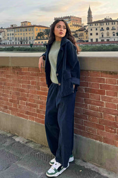 Pantalone Gaucho Velluto Liscio