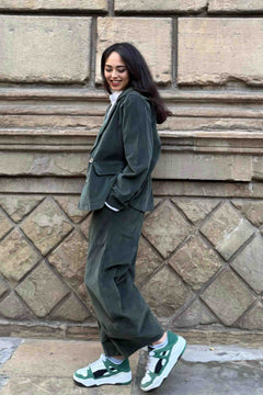 Pantalone Gaucho Velluto Liscio