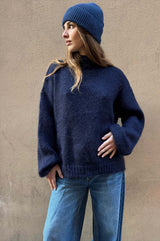 Maglione Morbido Mohair collo lupetto