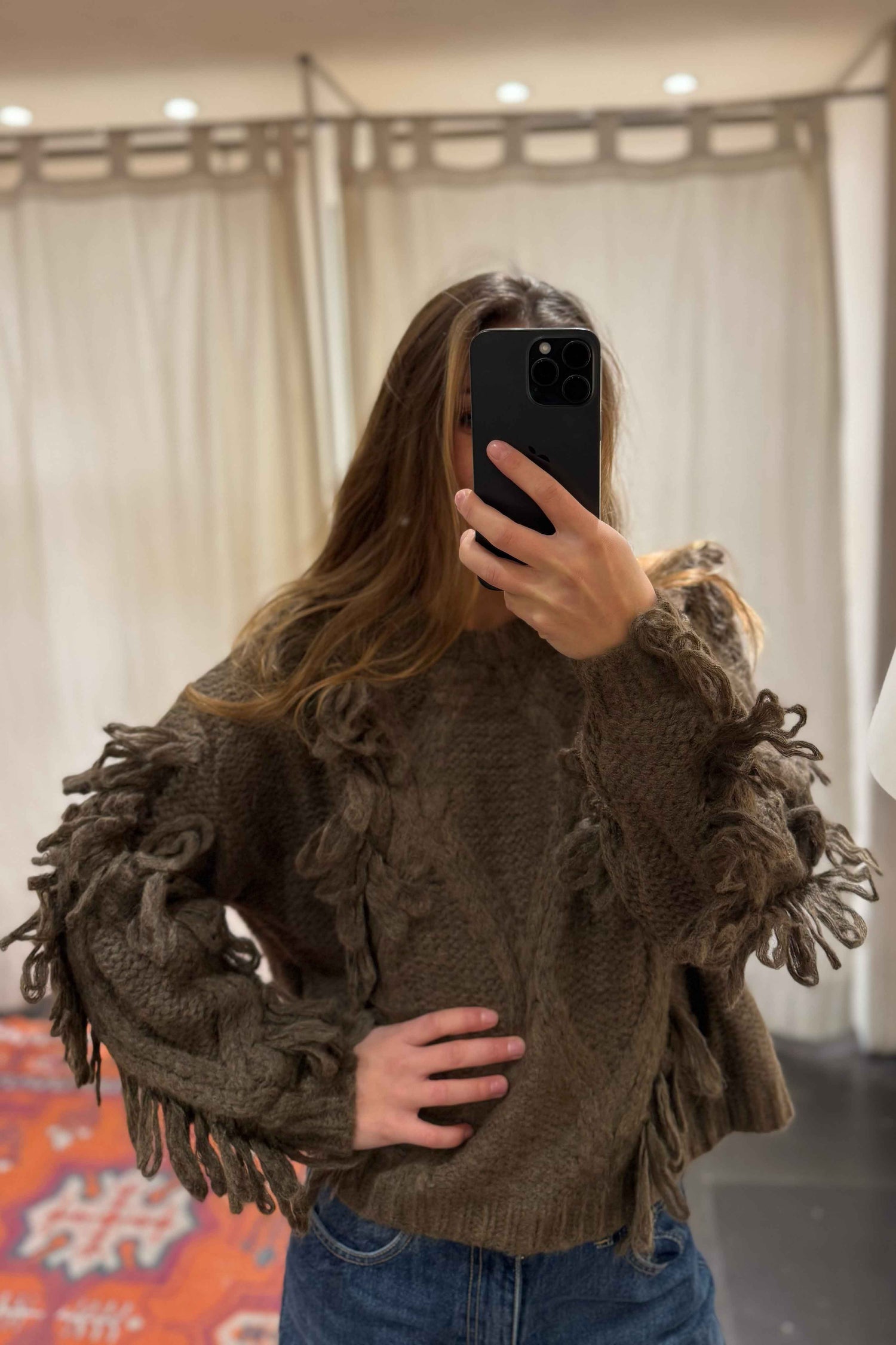 Maglione Corto Operato