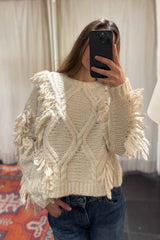 Maglione Corto Operato