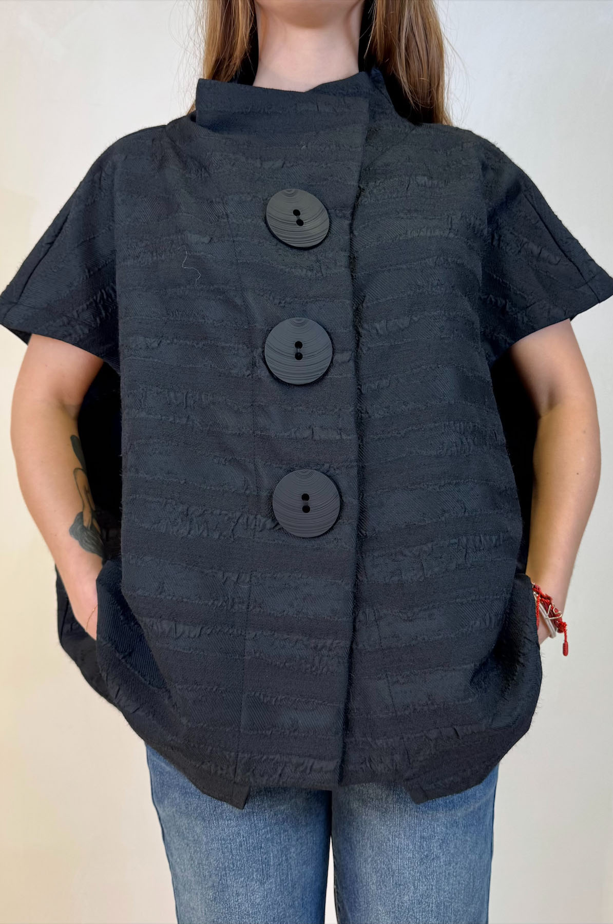 Giacca Camicia Svasata