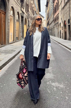 Giacca Kimono Jeans