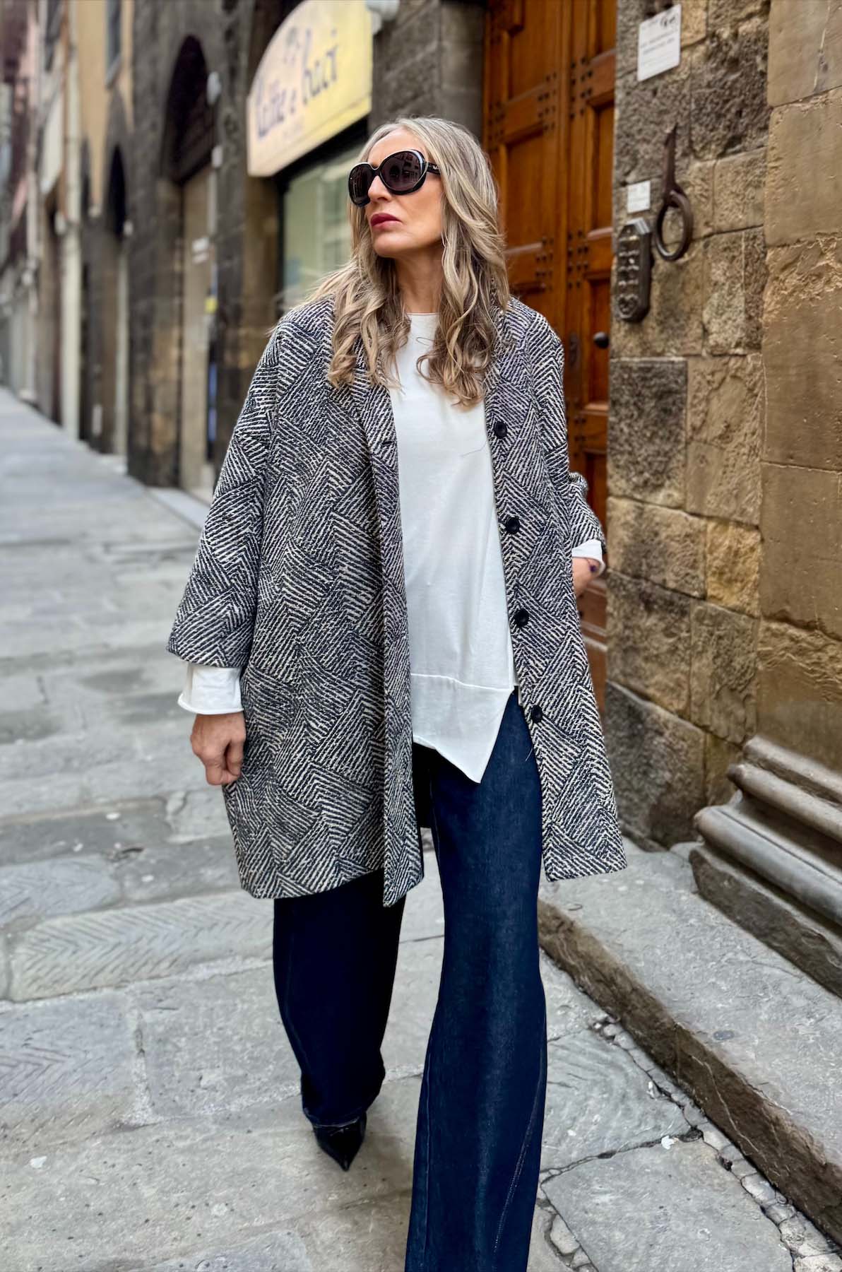 gGiacca Kimono Geometrie