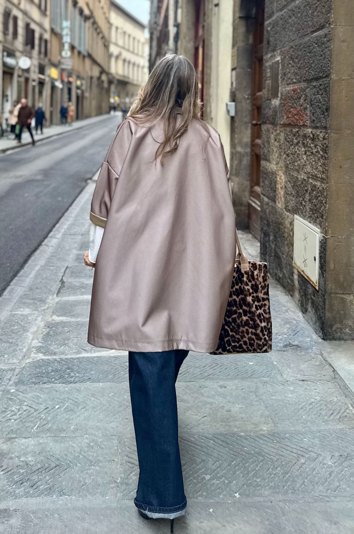 Giacca Kimono Impermeabile