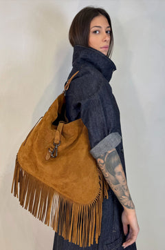 Borsa a Spalla con Frange