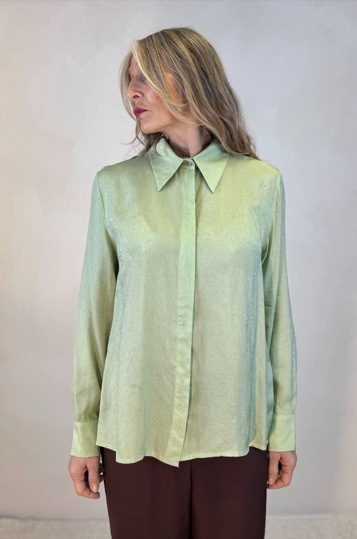Camicia Uomo Tinta Unita