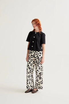 Camicia con bottoni a cuore