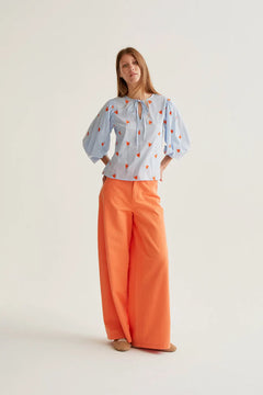 Camicia con stampa Cuori