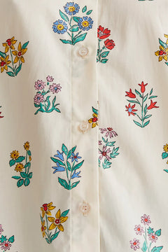 Camicia con stampa Floreale