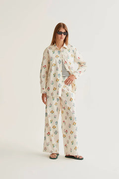 Pantalone stampa Floreale