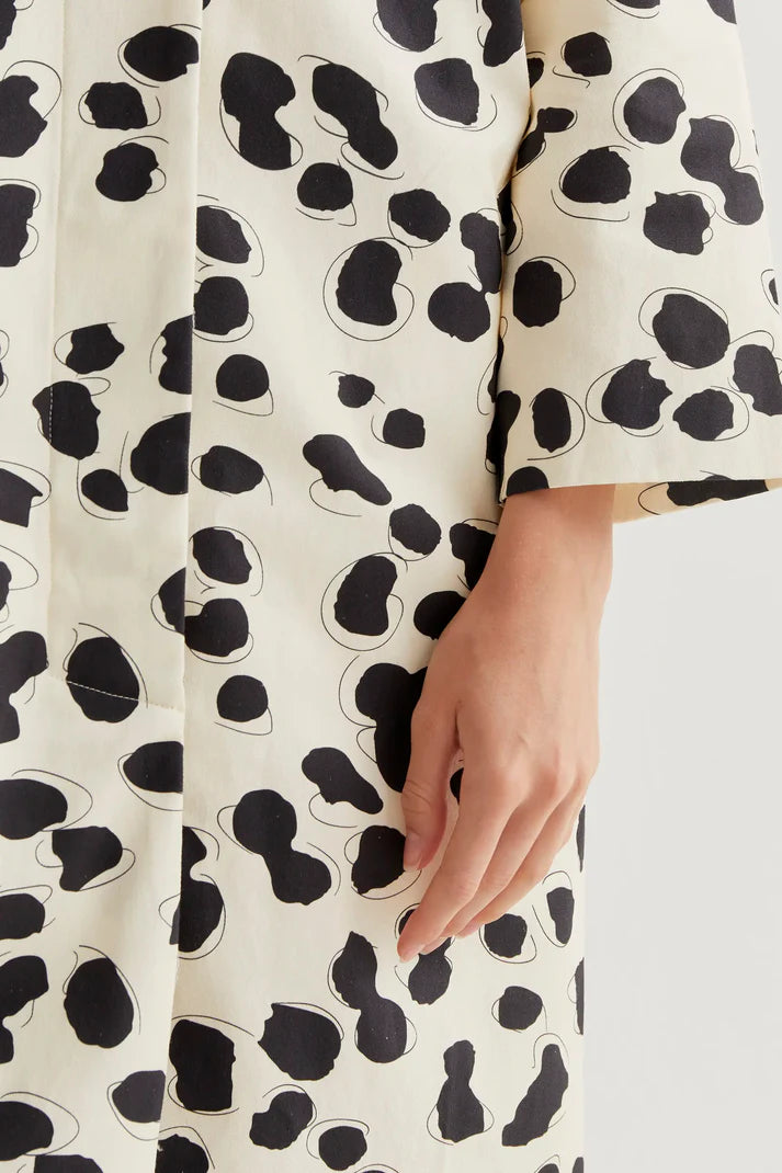 Trench con stampa Dalmata