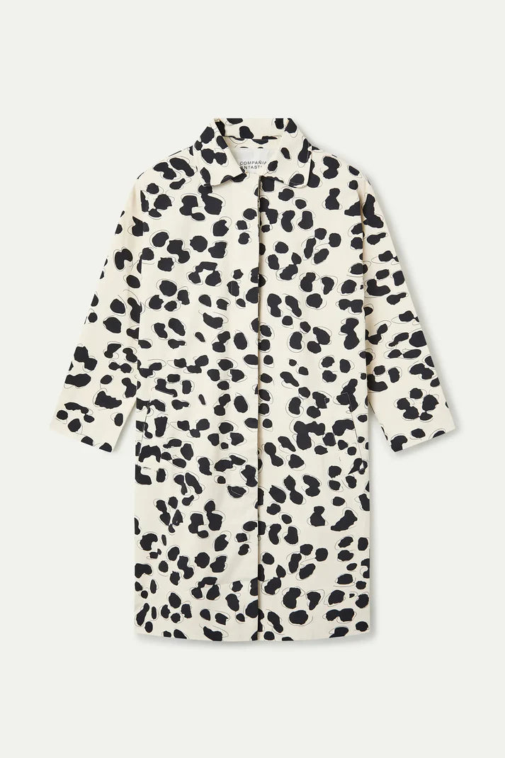 Trench con stampa Dalmata