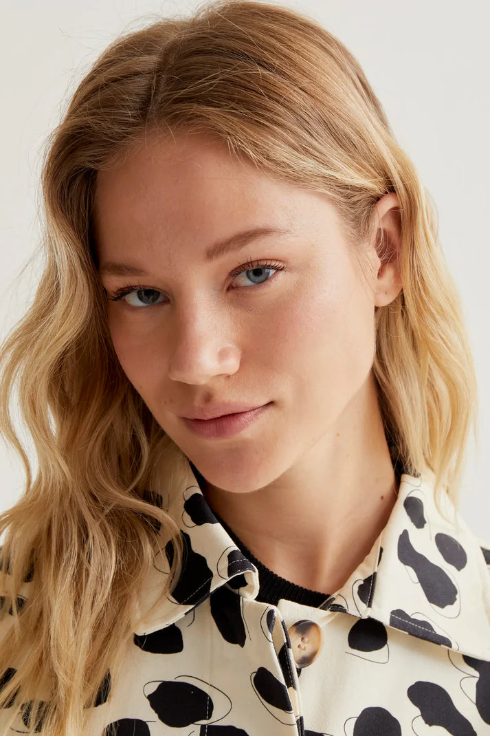 Trench con stampa Dalmata