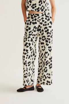 Pantalone con stampa Dalmata
