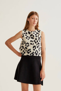 Top con stampa Dalmata