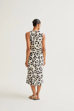 Vestito Midi con stampa Dalmata