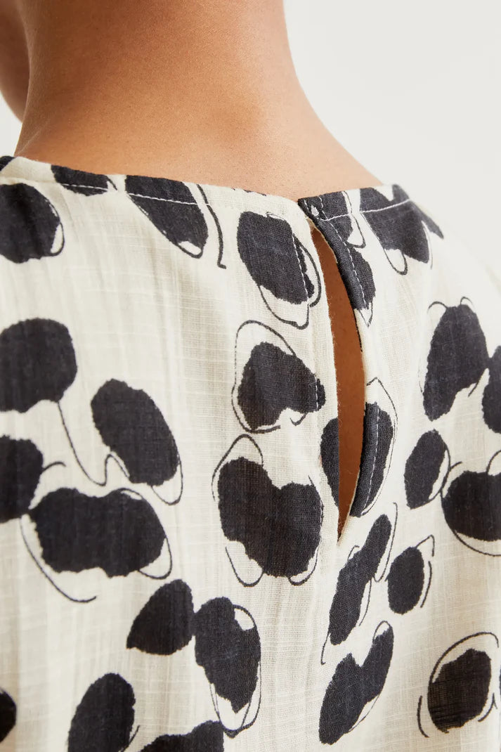 Vestito Midi con stampa Dalmata