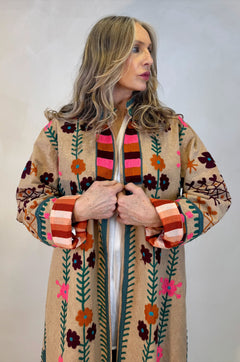 Spolverino Cotone Ricami