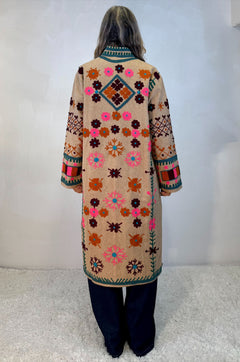 Spolverino Cotone Ricami